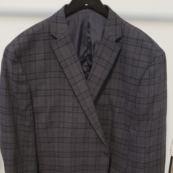 Michael Kors window pane plaid sport blazer - Picture 1 of 7